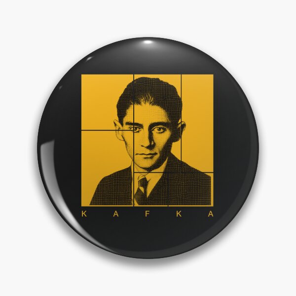 Item preview, Franz Kafka halftone portrait designed and sold by CMYKStudio.