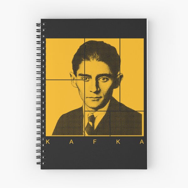 Item preview, Franz Kafka halftone portrait designed and sold by CMYKStudio.