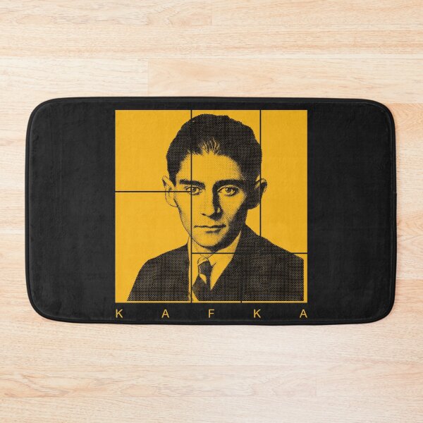 Item preview, Franz Kafka halftone portrait designed and sold by CMYKStudio.