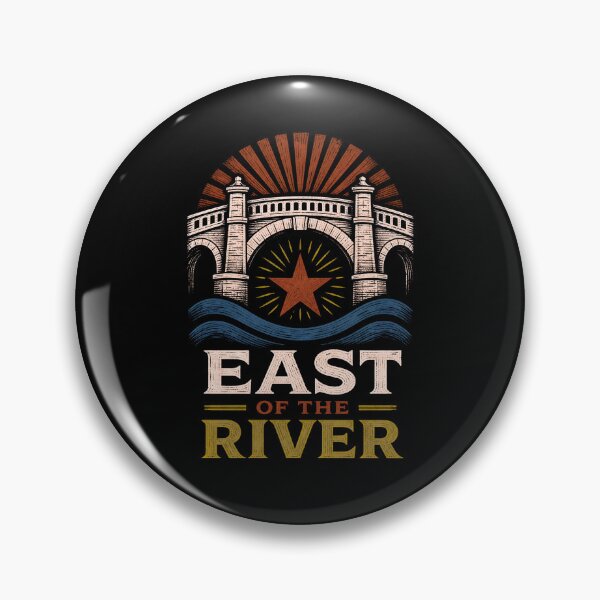 Item preview, East of the River DC – Bridge, Waves & Rising Star designed and sold by Fenay Designs.