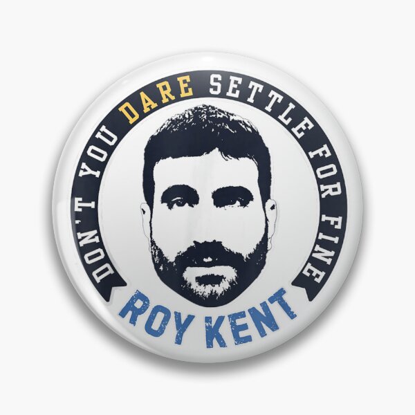Item preview, Ted Lasso Roy Kent Don't You Dare Settle For Fine T-Shirt designed and sold by ToyaVitoricu.