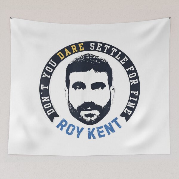 Item preview, Ted Lasso Roy Kent Don't You Dare Settle For Fine T-Shirt designed and sold by ToyaVitoricu.