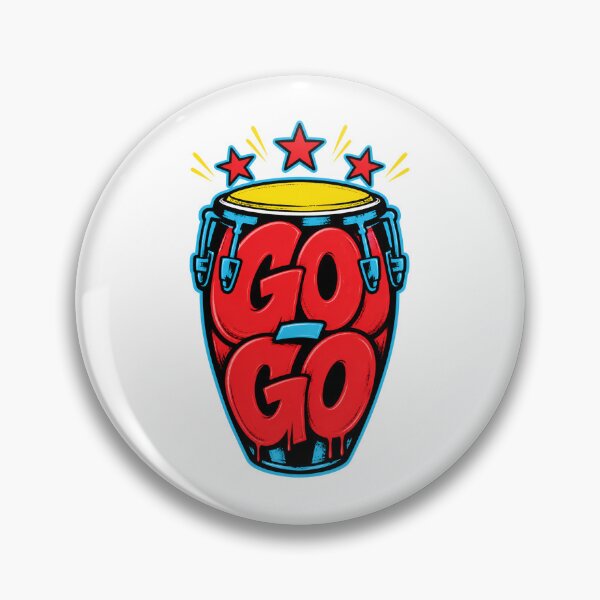 Item preview, Go-Go Beat – Bold Red DC Conga Drum designed and sold by Fenay Designs.