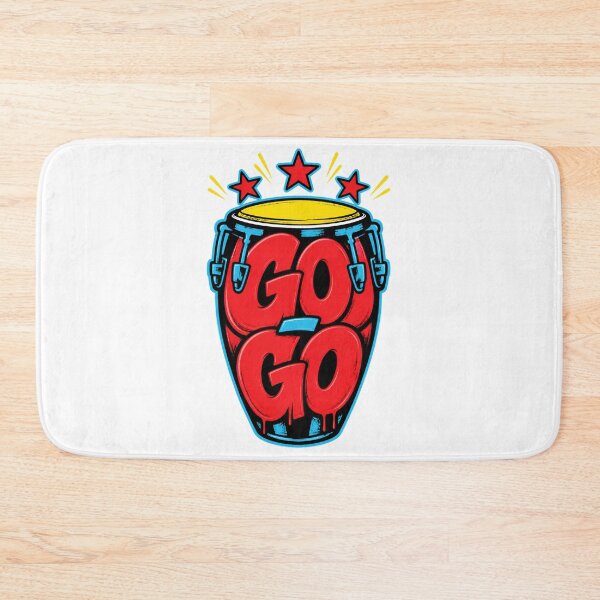 Item preview, Go-Go Beat – Bold Red DC Conga Drum designed and sold by Fenay Designs.