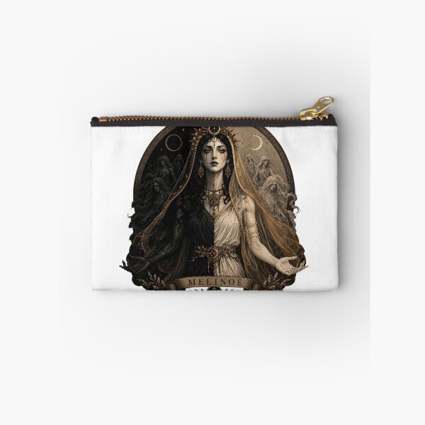 Item preview, Melinoë Greek Goddess of Nightmares and Ghosts — Orphic Dark Mythology Emblem | Qorvun Defeated Legends designed and sold by Qorvun.