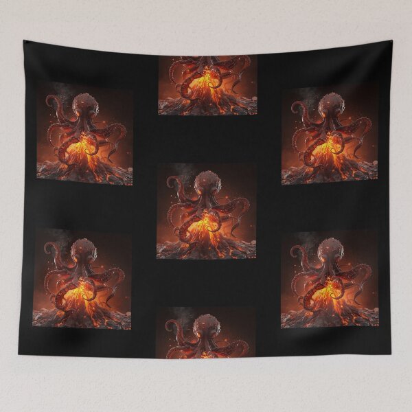 Item preview, LAVA OCTOPUS 1 designed and sold by mama-creative.