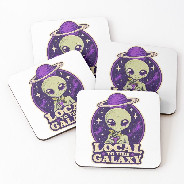 Item preview, Local to This Galaxy designed and sold by Peak Pop Studio..