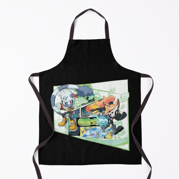 Item preview, Sonic IDW Comic Tangle Lemur Whisper Wolf Action Manga Panel T-Shirt designed and sold by ToyaVitoricu.