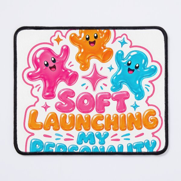 Item preview, Soft Launching My Personality designed and sold by Peak Pop Designs | Funny Gifts, Cozy Art & Cute Animals .