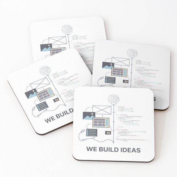 Item preview, We Build Ideas | Designer & Developer Illustration designed and sold by Mammoths.