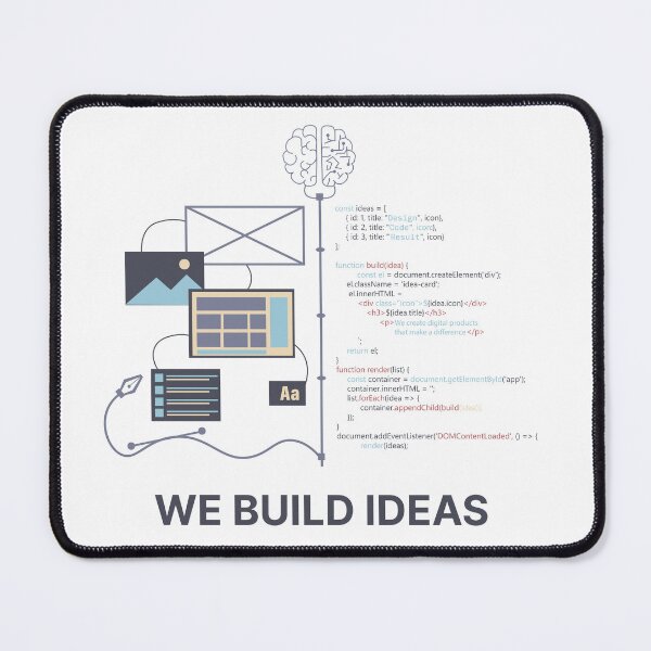 Item preview, We Build Ideas | Designer & Developer Illustration designed and sold by Mammoths.
