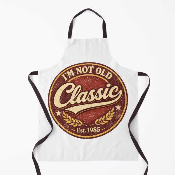 Item preview, I'm Not Old, I'm Classic | Funny Vintage Birthday Typography T-Shirt designed and sold by rushaib.