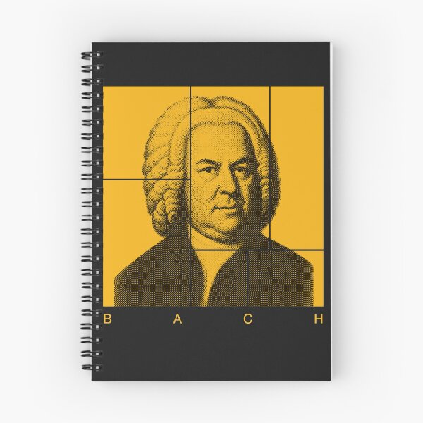Item preview, Johann Sebastian Bach halftone portrait designed and sold by CMYKStudio.