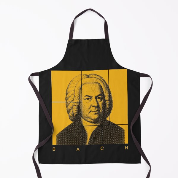 Item preview, Johann Sebastian Bach halftone portrait designed and sold by CMYKStudio.