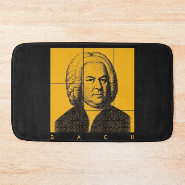 Item preview, Johann Sebastian Bach halftone portrait designed and sold by CMYKStudio.