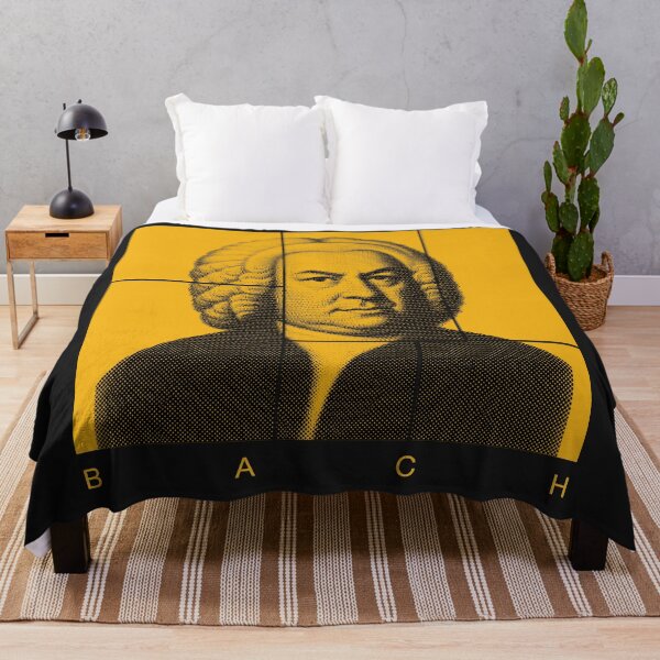 Item preview, Johann Sebastian Bach halftone portrait designed and sold by CMYKStudio.