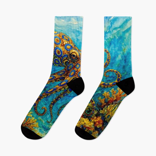 Item preview, The southern blue-ringed octopus Hapalochlaena maculosa#1 designed and sold by Helios Be. Lavsh.