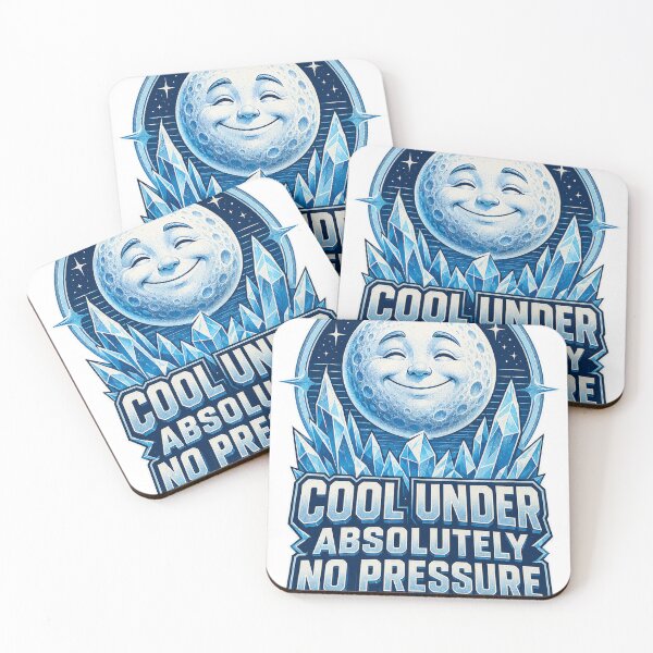 Item preview, Cool Under Absolutely No Pressure designed and sold by Peak Pop Studio..