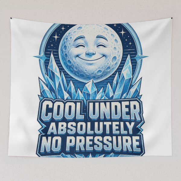 Item preview, Cool Under Absolutely No Pressure designed and sold by Peak Pop Studio..
