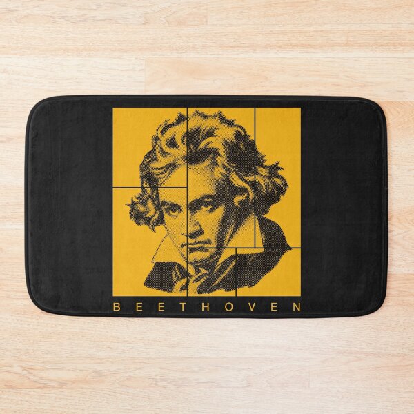 Item preview, Ludwig van Beethoven halftone portrait designed and sold by CMYKStudio.