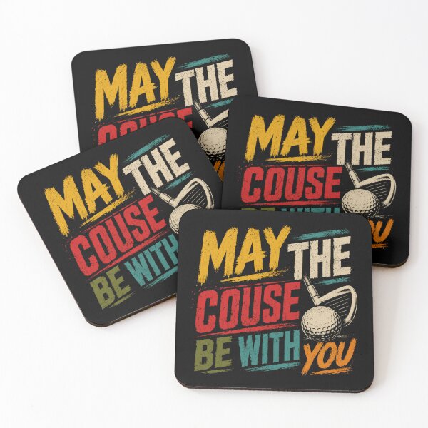 Item preview, May The Couse Be With You Golf Golfer Funny Player designed and sold by SkeletonsDanger.