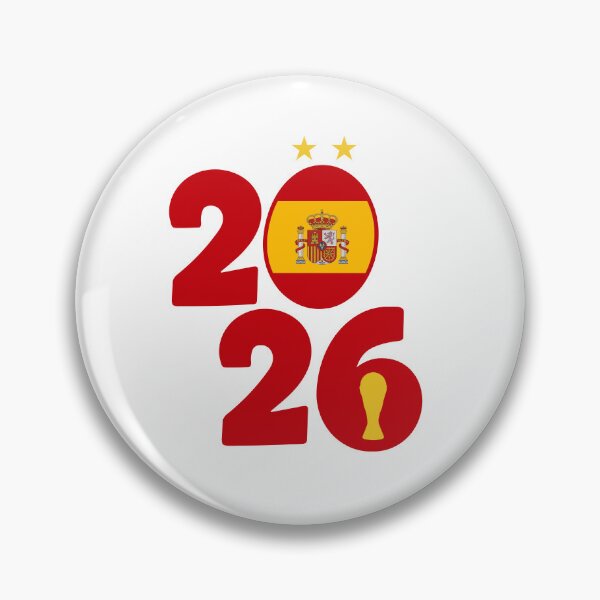 Aperçu de l'œuvre Espagne Football Silhouette - Coupe du Monde 2026 créée et vendue par Wolagno.
