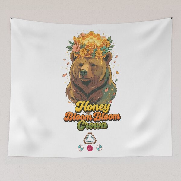 Item preview, Honey Bloom Bloom Crown designed and sold by m-yoga-store.