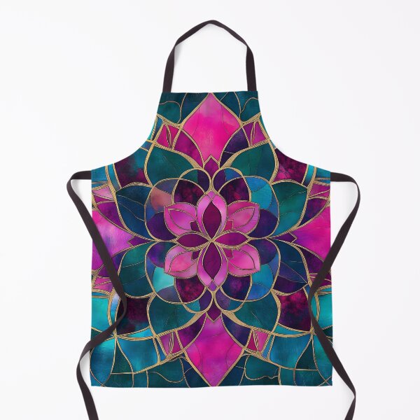 Item preview, Radiant Lotus Stained Glass Mandala Pattern designed and sold by GrinGalore.