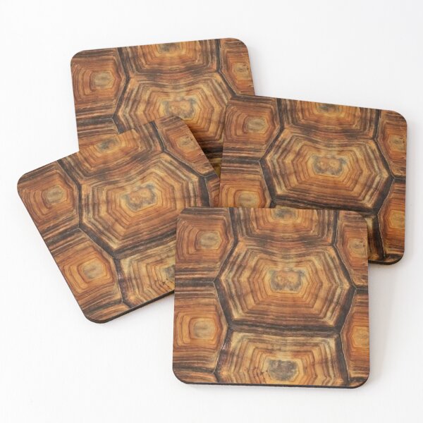 Item preview, Golden Brown Tortoise Shell Texture - Geometric Reptile Pattern designed and sold by LYAN-STORE.