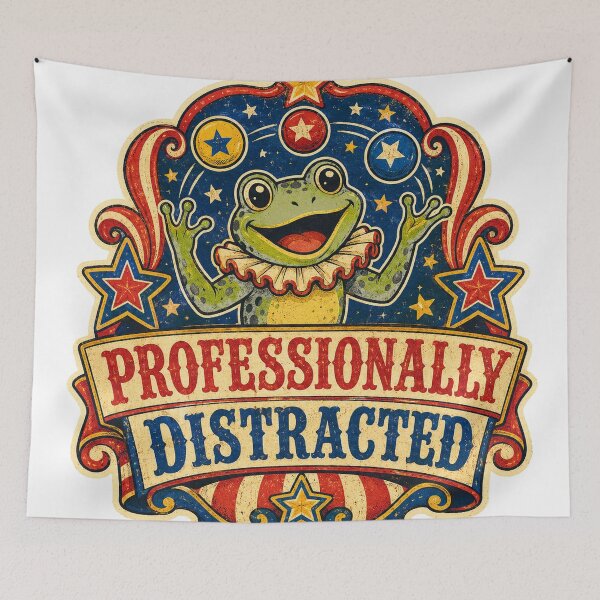 Item preview, Professionally Distracted designed and sold by Peak Pop Studio..
