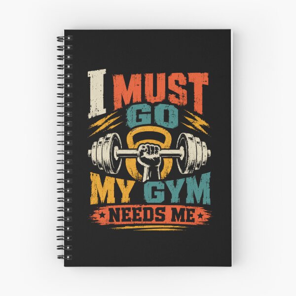 Item preview, I Must Go My Gym Needs Me Weightlifting Bodybuilding Gym Lover designed and sold by SkeletonsDanger.