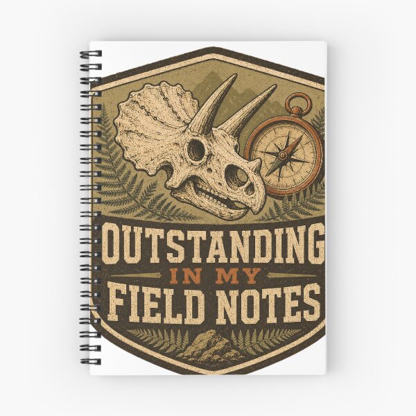 Item preview, Outstanding in My Field Notes designed and sold by Peak Pop Designs | Funny Gifts, Cozy Art & Cute Animals .
