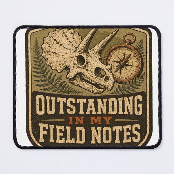Item preview, Outstanding in My Field Notes designed and sold by Peak Pop Designs | Funny Gifts, Cozy Art & Cute Animals .