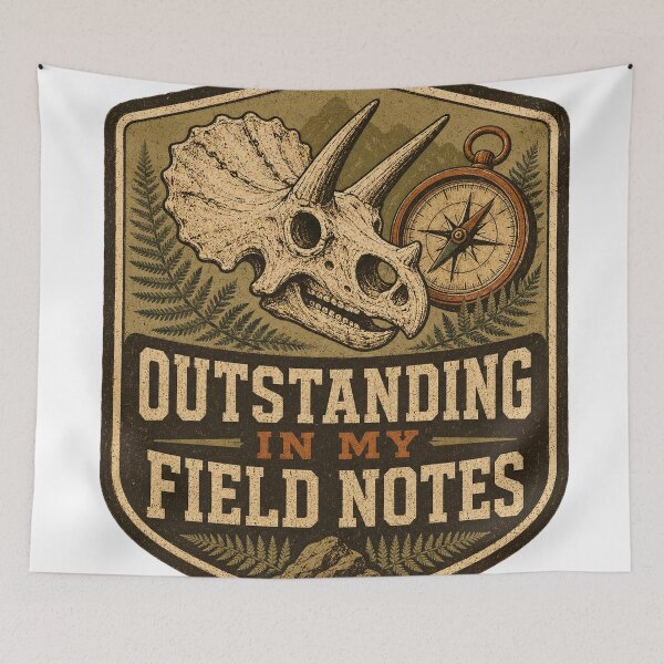 Item preview, Outstanding in My Field Notes designed and sold by Peak Pop Designs | Funny Gifts, Cozy Art & Cute Animals .