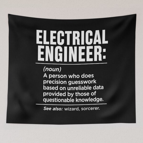 Item preview, Electrical Engineer Definition Funny Engineering designed and sold by viectory.