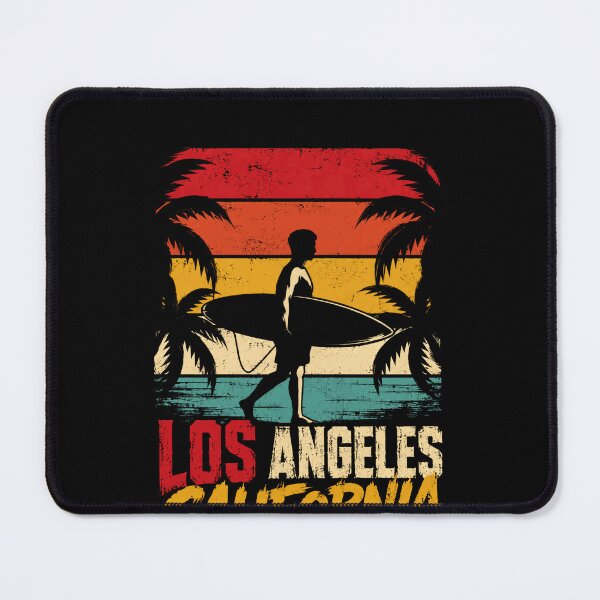 Item preview, Los Angeles California Surfer Beach Vacation designed and sold by SkeletonsDanger.