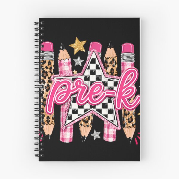 Item preview, Pre-K Leopard Checkered Pencil Star Pink Plaid Back To School Teacher Preppy designed and sold by VGAfanatic.