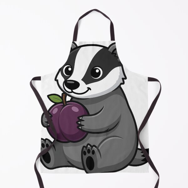 Item preview, Badger with Plum designed and sold by pumsquare.