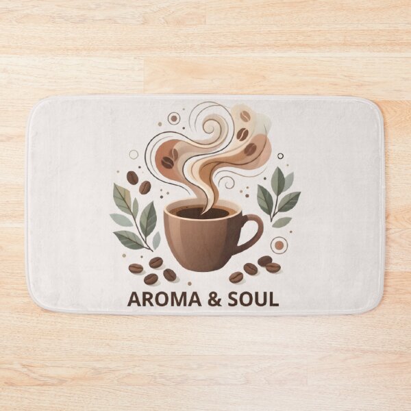 Item preview, Aroma and Soul Cozy Aesthetic Coffee Art designed and sold by MCV-Designs.