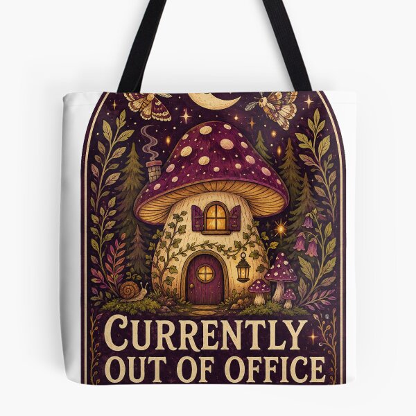 Item preview, Currently Out of Office in the Woods designed and sold by Peak Pop Studio..