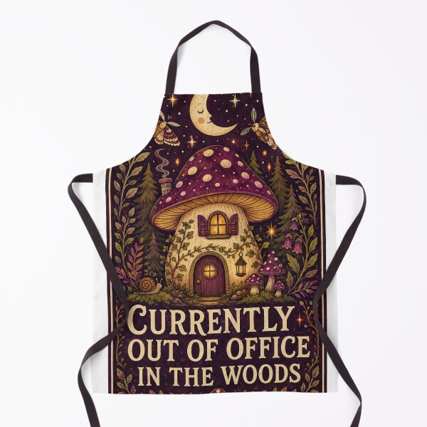 Item preview, Currently Out of Office in the Woods designed and sold by Peak Pop Studio..