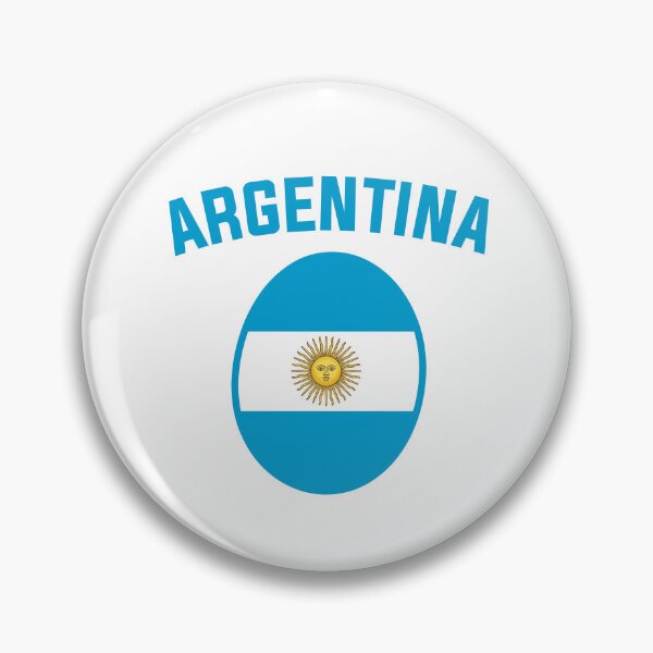 Artikelvorschau, Argentinien-Flagge im minimalistischen Vektorstil entworfen und verkauft von Wolagno.