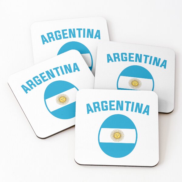 Item preview, Argentina Flag Minimalist Vector Style designed and sold by Wolagno.