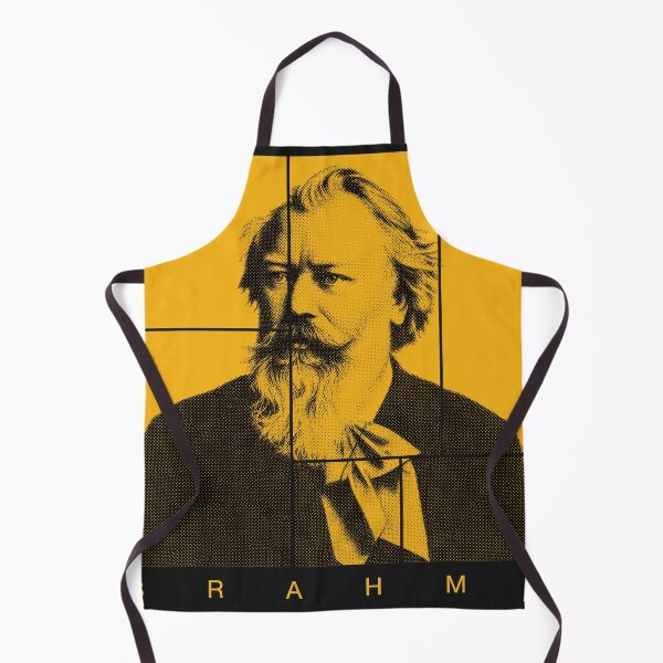 Item preview, Johannes Brahms halftone portrait designed and sold by CMYKStudio.