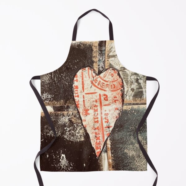 Item preview, Vintage Postmark Heart Collage designed and sold by MagnishArt.