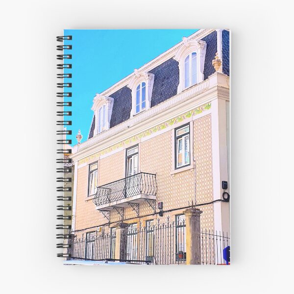 Item preview, House with mansard and tiled façade.. Algés. Portugal designed and sold by Tereza Pilar  Art.