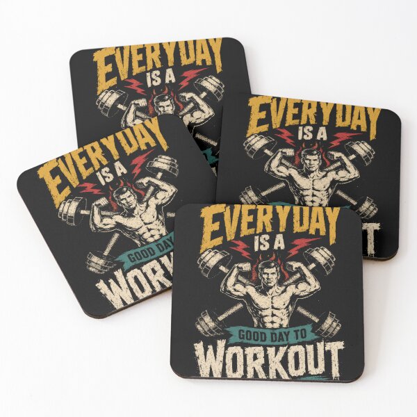 Item preview, Everyday Is A Good Day To Workout Gym Lover Weightlifting Bodybuilding Fitness designed and sold by SkeletonsDanger.