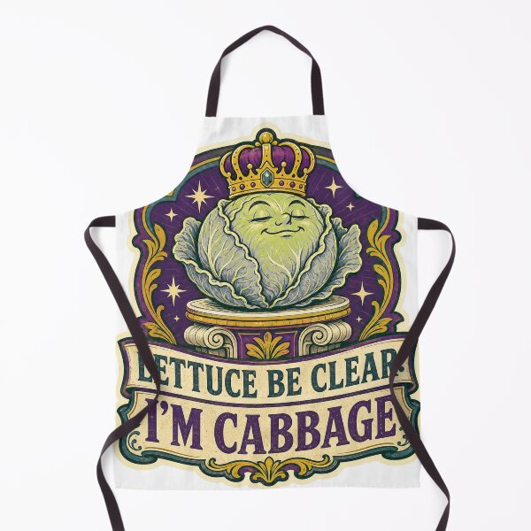 Item preview, Lettuce Be Clear: I’m Cabbage designed and sold by Peak Pop Designs | Funny Gifts, Cozy Art & Cute Animals .