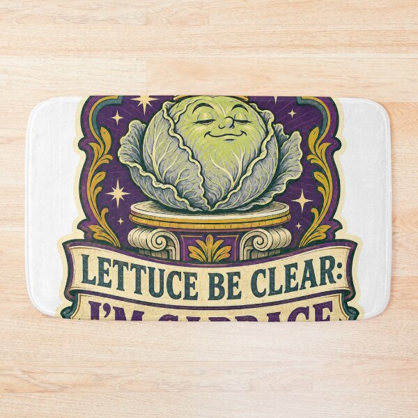 Item preview, Lettuce Be Clear: I’m Cabbage designed and sold by Peak Pop Designs | Funny Gifts, Cozy Art & Cute Animals .