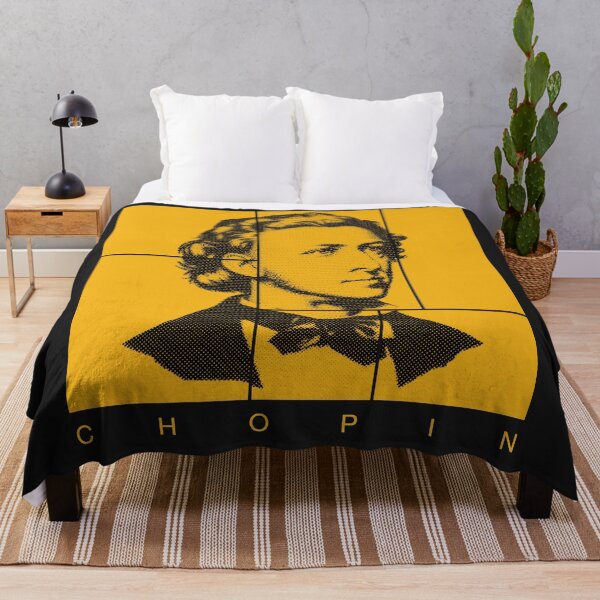 Item preview, Chopin halftone portrait designed and sold by CMYKStudio.
